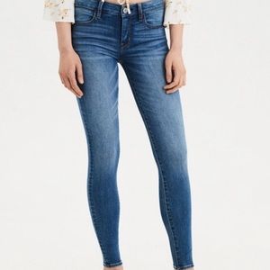 American Eagle Super Stretch Hi Rise Jegging Med